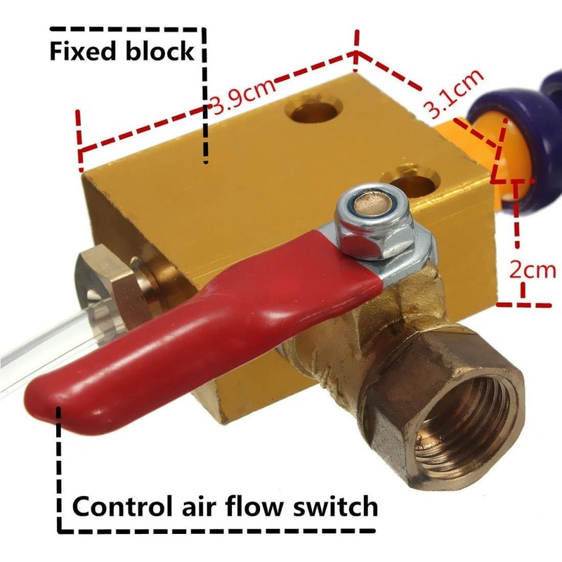 ChgImposs Mist Coolant Mist Lubrication System Unit, Metal Cutting Engraving