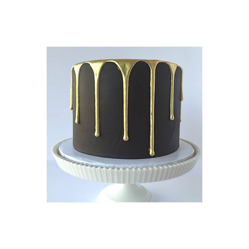 (2 Pack) 24 Karat Gold Luxury Cake Dust, 10 grams