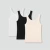 JAJU [JAJU] Women's Cotton Tank Top (3-Pack, Choose 1 of