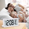 SZELAM 5.6 Inch LCD Digital Alarm Clock with Large Number