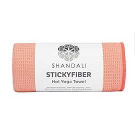 Shandali Toalla de yoga caliente  tamao esterilla, microfibra, sper absorbente, antideslizante, sin lesiones, 24 x 72 pulgadas  La mejor toalla de... 