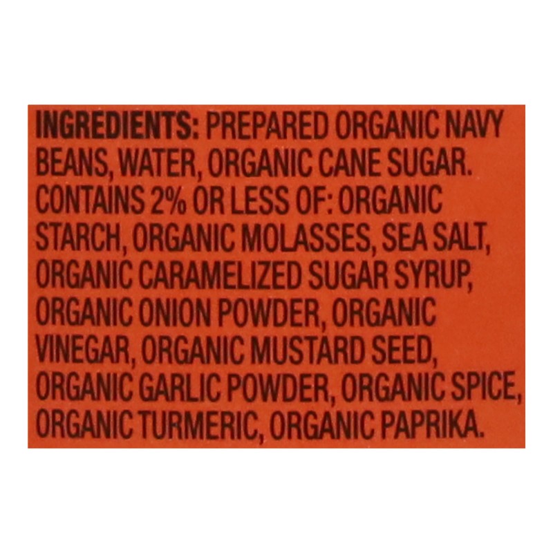 WESTBRAE 16 oz Natural Organic Baked Beans, Source of Plant