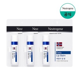 Neutrogena Daily Lip Balm 4gx3 / 뉴트로지나 데일리 립 밤 4gx3
