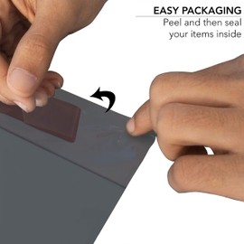 Mailing Bags, iSOUL 25 Pcs Shipping Poly Postal Self Seal Bags in Size 6 x 9 Inch Size Small Mailing Bags Postage Packaging Bags 152mm to 229mm