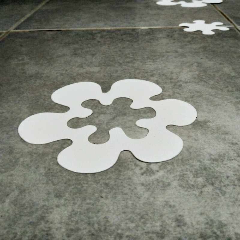 Compac Select Safe-T-Shapes Bathtub Decals, Daisy