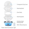 Double Layer Egg Cooker 14 Egg Capacity Hard Boiled Egg