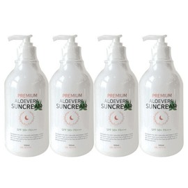 Dr. Moon Aloe Vera Sun Cream 500ml (SPF50+) x 4 / Circle / 닥터문 알로에베라 선크림 500ml(SPF50+) x 4개  써클