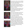 BRILLIANT GIFTS TRADITIONAL PINK PURPLE DREAM CATCHER (single top)
