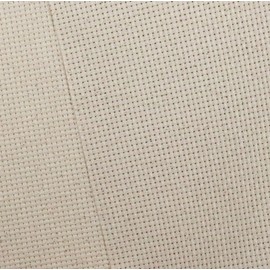 KCS 59" x 1 Yard (93cmx149cm) 11ct Counted Cotton Aida Cloth Cross Stitch Fabric (Oatmeal)