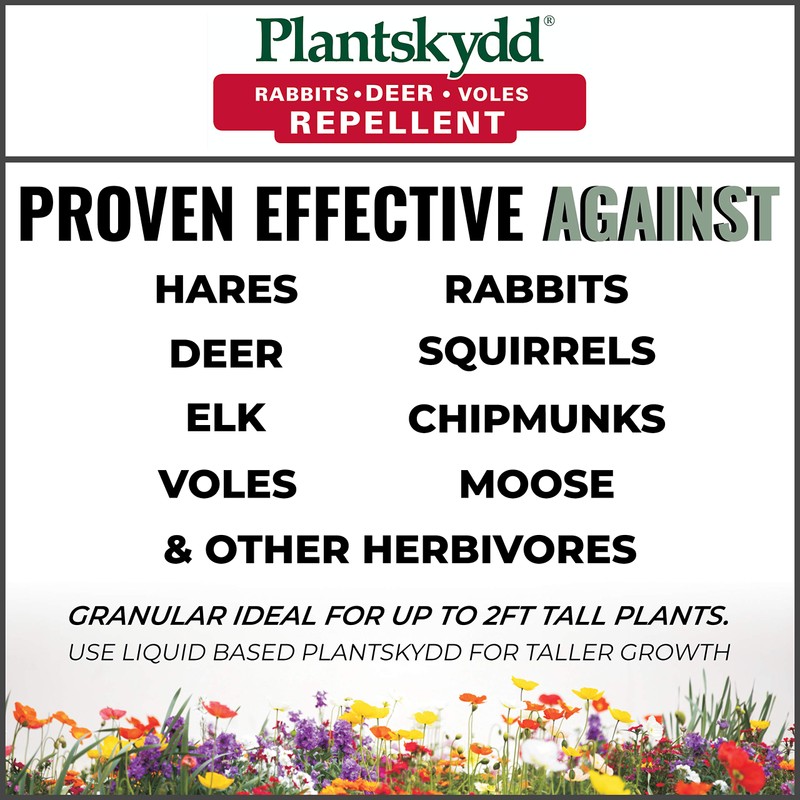 Plantskydd Animal Repellent - Repels Deer, Rabbits, Elk, Moose, Hares,