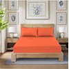 CHARKHAH Polycotton Fitted Sheet for Single Double King Super King