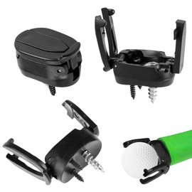 Golf Ball Retriever Pick Up Tool, 3 PCS Gol f Bal l Picker Upper, Foldable Golfs Balls Claw Grabber Pickup Tool Golfs Balls Training Aids Picker Plastic Foldable Portable Durabele Golf Accessories