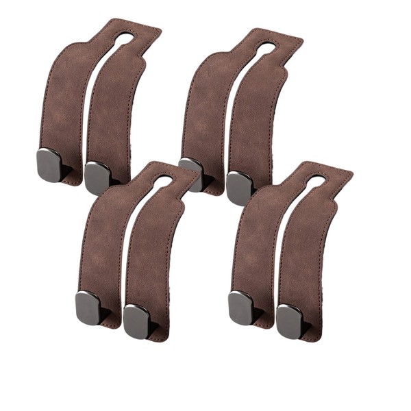 Viechoes 4 Pieces Headrest Holder, Car Seat Double Hook, Car