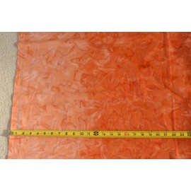 Avlyn By 1/2 Yd, Orange Batik Cascade Cotton, Indonesia, Avlyn/4202-118