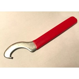 WRENCH FOR BEER FAUCET COUPLING NUT RED VINYL TOOL FOR DRAFT SHANK COUPLING RING