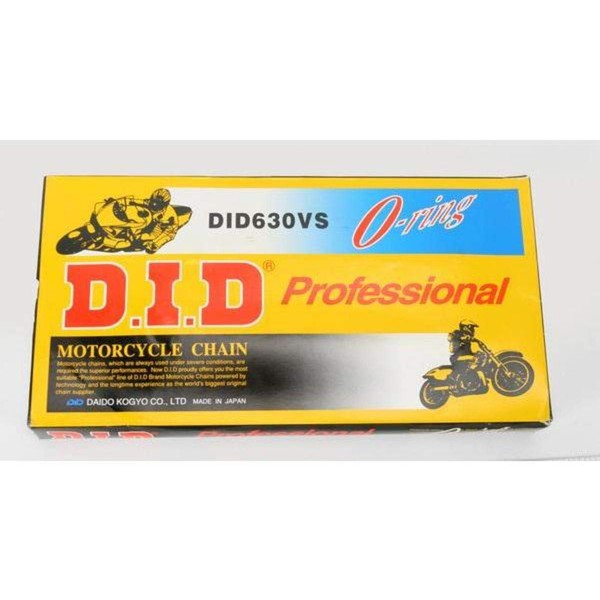 Daido 630 V Professional O-Ring Series Chain - 96 Links , Chain Type: 630, Chain Length: 96, Color: Natural, Chain Application: All XF