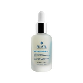 Rilastil - Progression (+) Sérum Antiarrugas, Reafirma e Hidrata, con Ácido Hialurónico, para Pieles en Pre y Menopausia, Apta para Todo Tipo de Piele