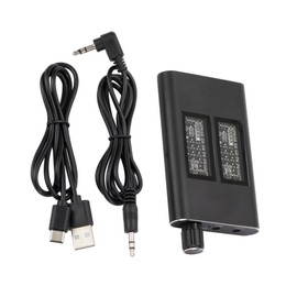 LABRIMP Headphone Amplifier Adjustable Bass Portable HiFi Audio Amplifier for Headsets Compact Design with Noise Reduction Enhanced Stereo Sound Quality for Mobile Devices