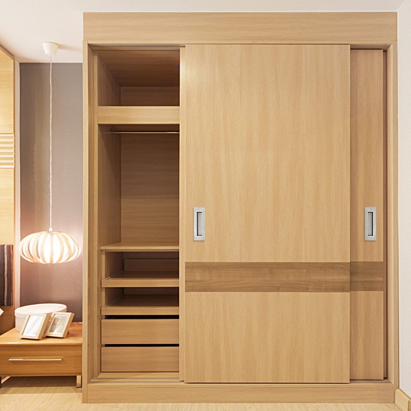 Malimali 6 Inch Recessed Finger Flush Pulls for Pocket Door