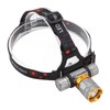 LED Diving Headlight Aluminum Alloy IPX8 Waterproof Super Bright 1500LM