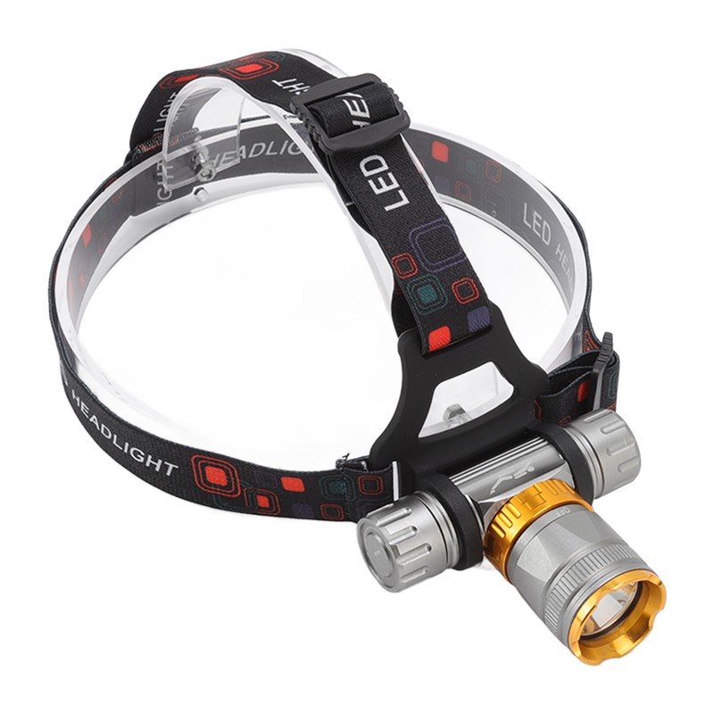 LED Diving Headlight Aluminum Alloy IPX8 Waterproof Super Bright 1500LM