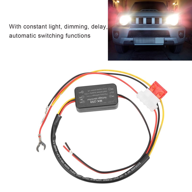 Daytime Running Light Controller, Automatic DRL Controller Corrosion Resistant Waterproof