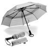 Ergonauts Travel Umbrella Windproof Ventilated Umbrella with Double Canopy and