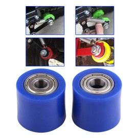 Chain Pulley, Tenisor, Universa 8 mm Chain Roller Pulley Pulley Chain Tensioner Roller for Motorised Bicycle Dirt Pit Pro Bike Motorcycle (Blue)