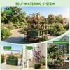 Raised Garden Bed Tomato Planter with Trellis, 52" Self Watering