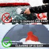 OAAO Two Piece Double Head Cone Ice Scraper, Car Ice