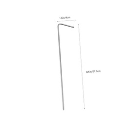 Abaodam 30pcs Aluminum Tent Pegs Wear Resistant Outdoor Stakes for Camping Beaches Gardens Easy to Use and Carry for Secure Tent Installation Various Surfaces