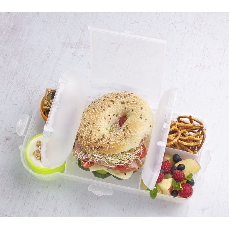 Nude Food Movers by Smash Rubbish Free Lunch Box, Large,