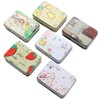 STK Mini Tin Can Storage Case with Lid for Small
