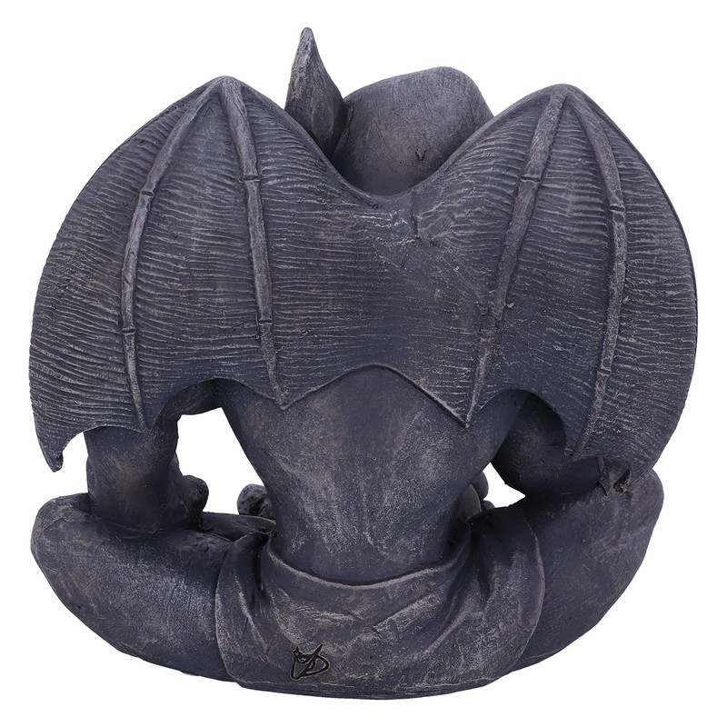 Nemesis Now Laverne Gargoyle Figurine, 13 cm, Dark Black