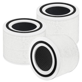 Core P350 Pet Care Replacement Filter for LEVOIT Core P350 Air Purifier, Funmit 3-in-1 New Fine Non-Woven Fabric Pre, H13 True HEPA, Activated Carbon Filter with ARC Formula, Core P350-RF, 3 Pack