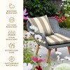 Honeycomb Outdoor Set of 2 Seat Pads, 18 x 17.5,