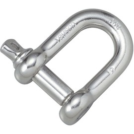 TRUSCO(トラスコ) ネジシャックル ステンレス製 12mm (1個入) TNS-12