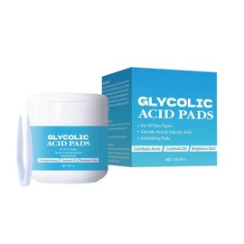 Glvcolic Acid Pads - Gentle Exfoliating Cotton Pads for Smooth, Refined Skin