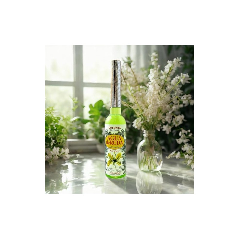 Crusellas Rue Water (Agua de Ruda) Splash Cologne 7 Fl.