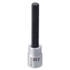 PROXXON No.83571 Hex Bit Socket, 3/8", Long, 3.1 inches (80