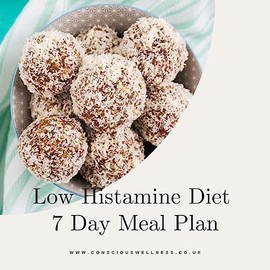  Low Histamine Diet - 7 Day Meal Plan + Shopping Guide