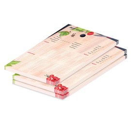 PRICARO Chopping Board Recipe Pad A4 25 Sheets (Pack of 3)