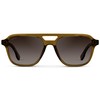 WMP Eyewear – Men’s Polarized Aviator Sunglasses: Double Bridge, Modern