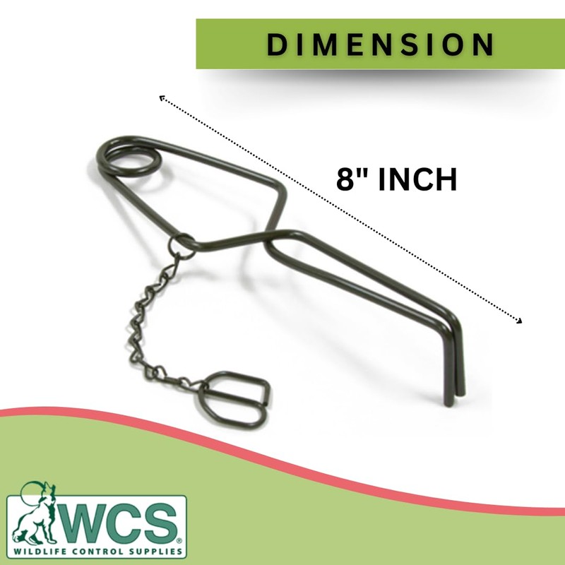 NoMol® Mole Trap by Wildlife Control Supplies – Wire Tong