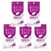 BREO(ブレオ) 江崎グリコタブレット (グレープミント) 17g ×5個 舌ケア 息キレイ 息スッキリ 舌苔 リクローズド