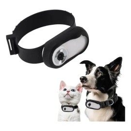 Cámara Para Collar De Gato Y Perro Hd 1080p Gran Angular
