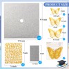 Graduation Cap Topper Decorations Kit, 15Pcs Glitter Cardstock Construction Paper