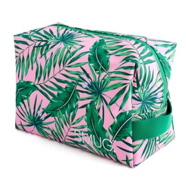 SMUG Wash Bag | Waterproof Travel Toiletry Bags for Travelling, Gym, Shower, Shaving, Toiletries, Cosmetics & Makeup Bag | Large Washbag for Men & Women | Stylish, Spacious & Easy to Clean | Palm