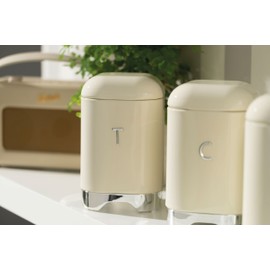 Kitchen Craft Food Storage Container, One Size, Cream