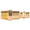 BILAL Brass 1/4-Inch NPT Male Industrial Air Hose Quick Connect